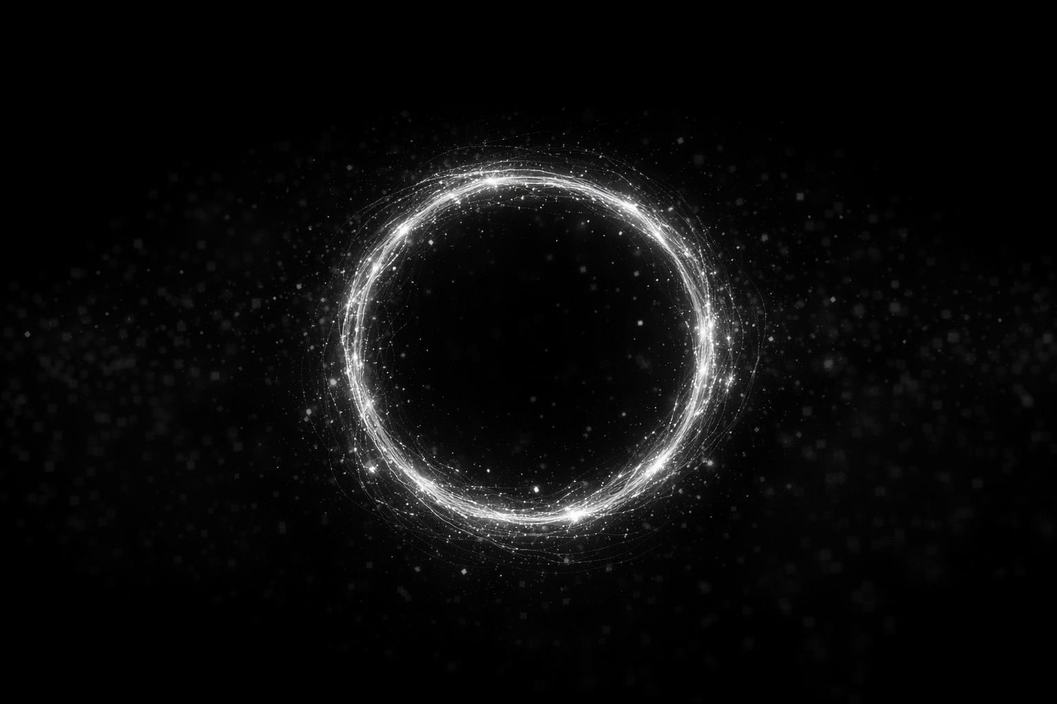 abstract circular signal loop representing continuous content and sustained visibility over time