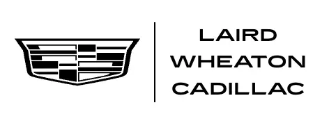 Laird Wheaton Cadillac dealership logo in Nanaimo BC serving Vancouver Island luxury vehicle buyers