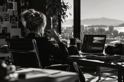 Marketing manager working within a strategic media system